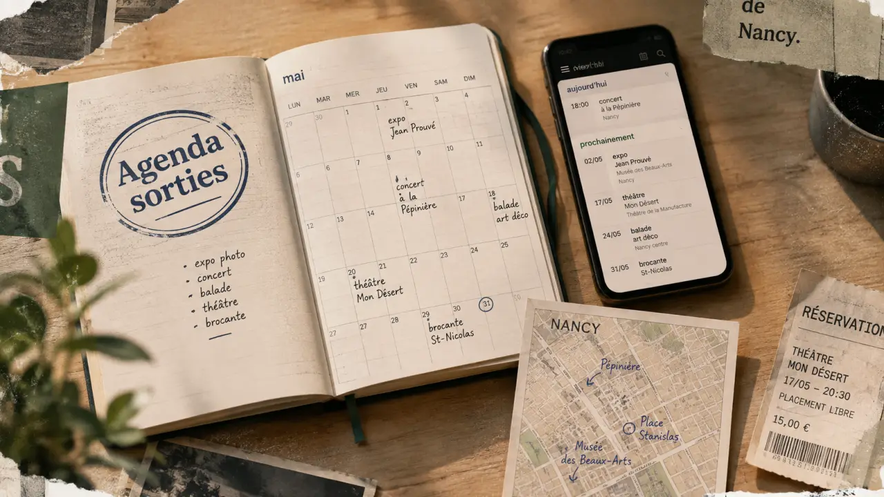 Agenda des sorties nancy : week-end et grands rendez-vous à Nancy