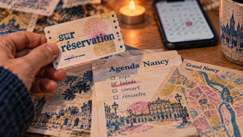 Agenda ville de nancy : filtrez les sorties par date, public et réservation
