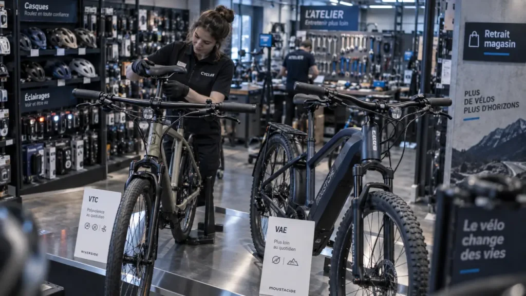 Culture velo nancy : VTC et VAE en stock, retrait magasin à Vandœuvre-lès-Nancy