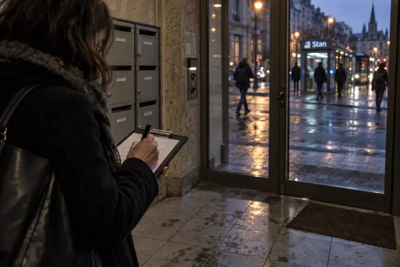 Nancy quartiers à éviter : immeuble et rue, photo de visite immobilière