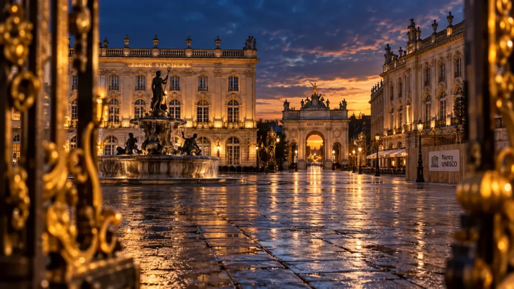 Visiter Nancy : Place Stanislas et Arc Héré, Nancy UNESCO