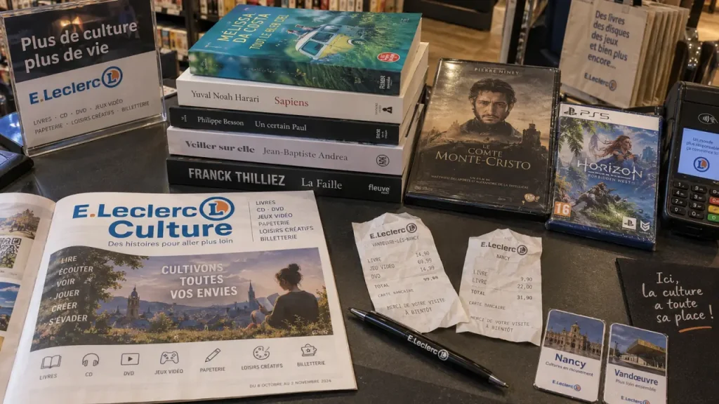 leclerc culture nancy : prospectus et livres en magasin